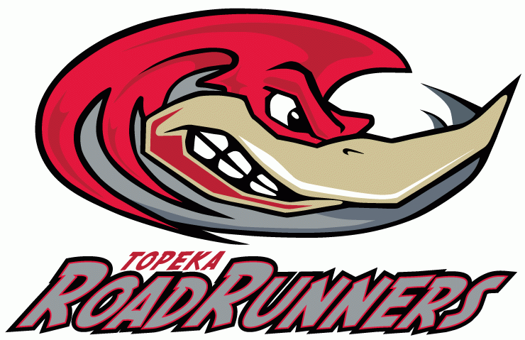 Topeka Roadrunners 2007 08-Pres Primary Logo iron on paper